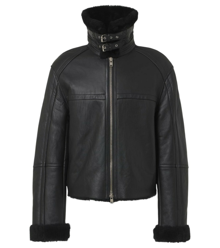 Photo: Entire Studios Shearling-lined leather jacket