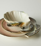 Bordallo Pinheiro Oyster & Scallops set of 4 ceramic bowls