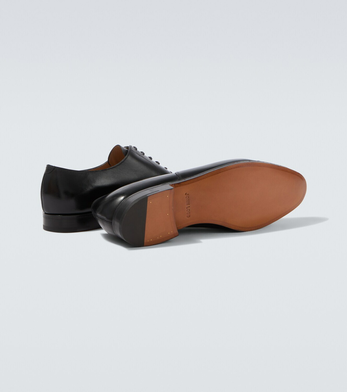 John Lobb City II leather Derby shoes