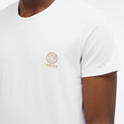 Versace Men's Medusa Lounge T-Shirt in Optical White