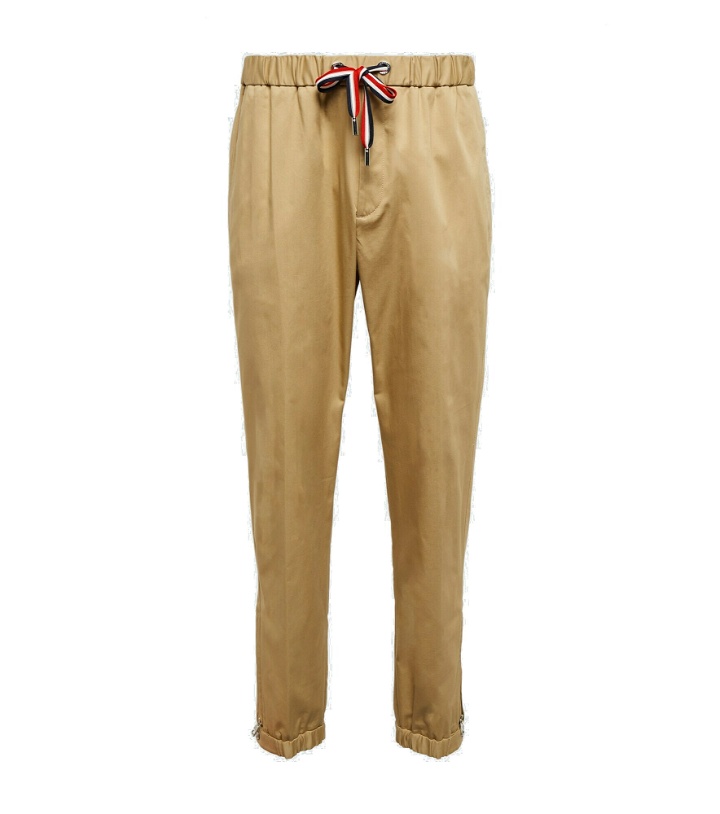 Photo: Moncler - Cotton tapered pants