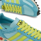 Adidas La Trainer OG Sneaker in Preloved Blue/Semi Solar Yellow/Icey Blue