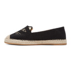 Charlotte Olympia Black Kitty Espadrilles