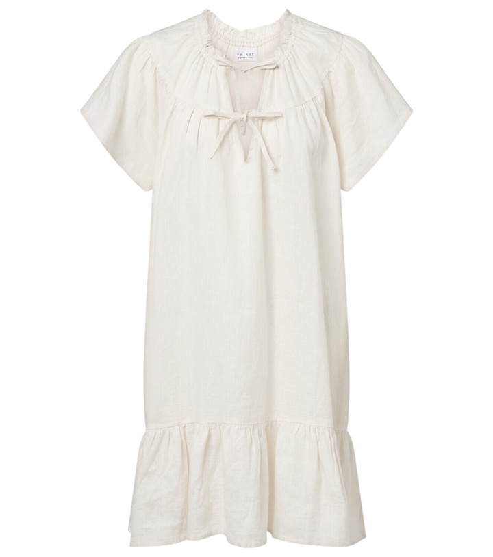 Photo: Velvet Livvy linen minidress