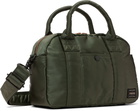 PORTER - Yoshida & Co Khaki Tanker Boston Bag