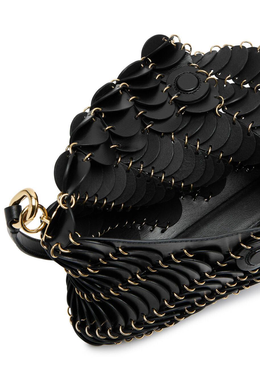 ショルダーバッグ・ポシェット RABANNE PACO SHOULDER BAG WITH LEATHER DISCS Rabanne Paco Disc Leather Shoulder bag - Black - One Size