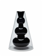 TOM DIXON - Bump Black Cone Vase