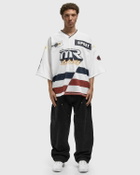 Martine Rose OVERSIZED HOCKEY TOP White Mens Jersey