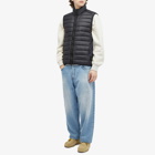 Stone Island Men's Lightweight Down Vest in Navy Blue