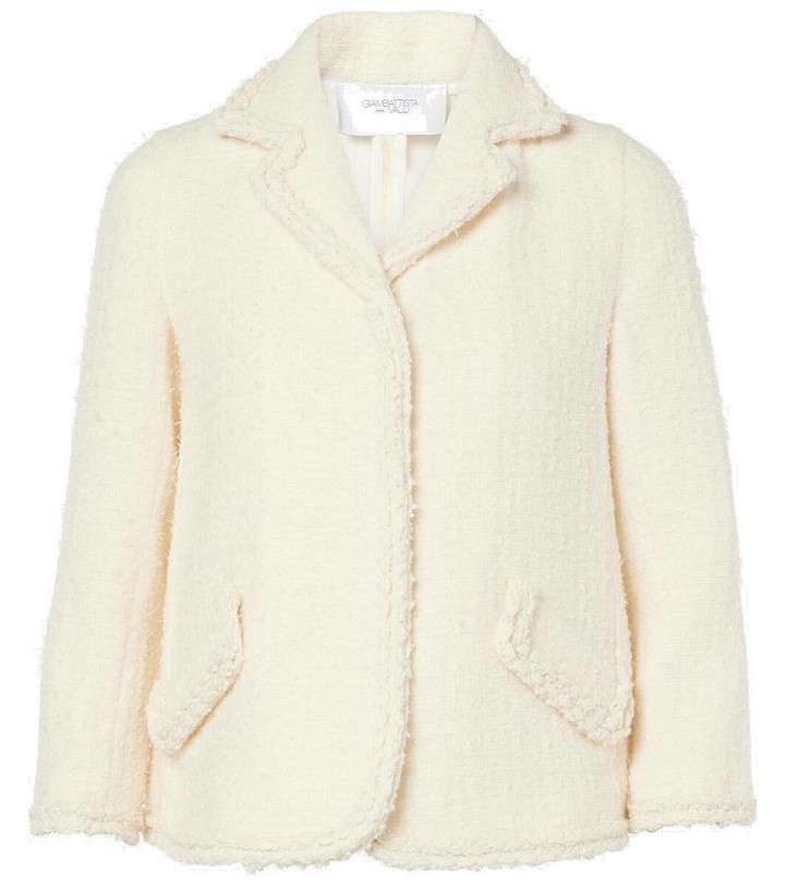 Photo: Giambattista Valli Wool-blend bouclé jacket