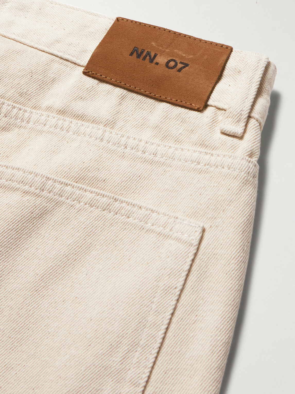 NN07 - Otis 10055 Straight-Leg Organic Jeans - Neutrals