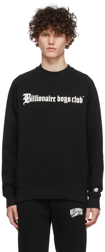 Photo: Billionaire Boys Club Black Old English Sweatshirt