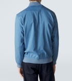 Kiton Denim bomber jacket