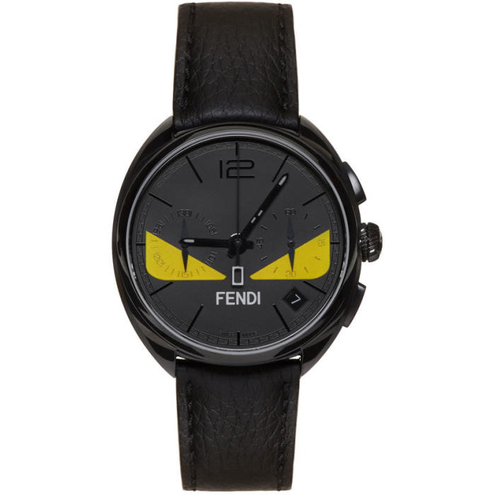 Photo: Fendi Black Momento Bugs Watch