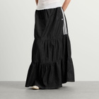 Adidas Women's Denim Maxi Skirt in Medium Black Denim