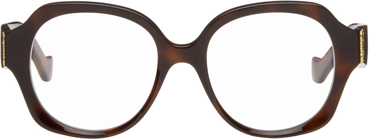 LOEWE Brown Anagram Glasses
