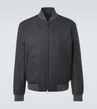 Canali Wool bomber jacket