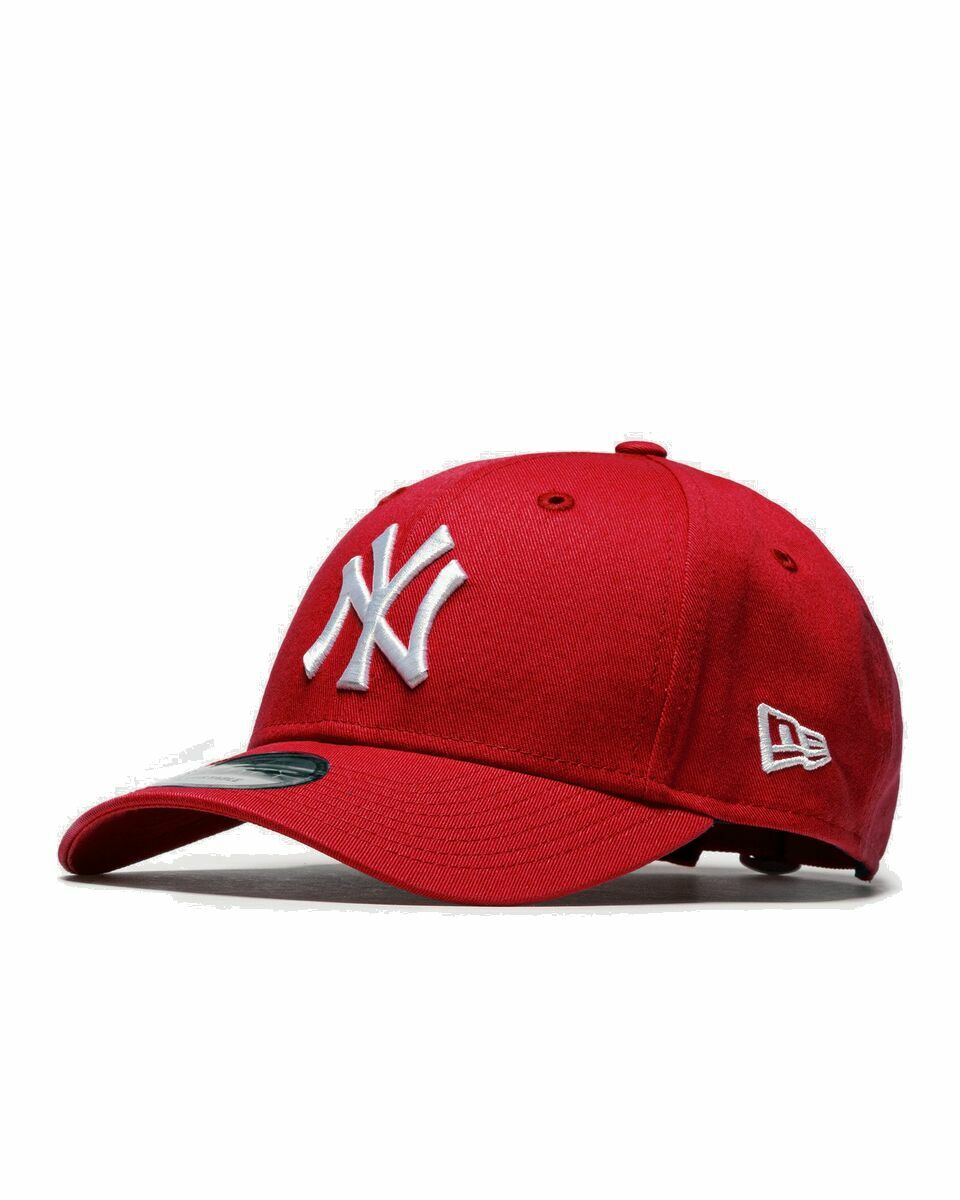 Photo: New Era New York Yankees 9 Forty League Essentials Cap Red - Mens - Caps