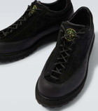 Stone Island Compass suede sneakers