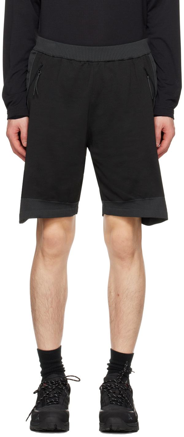 J.L-A.L Static Short Shorts In Black Cotton J.L - A.L