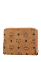 MCM Printed Canvas Wallet