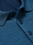 Lululemon - Metal Vent 2.0 Tech-Mesh Polo Shirt - Blue
