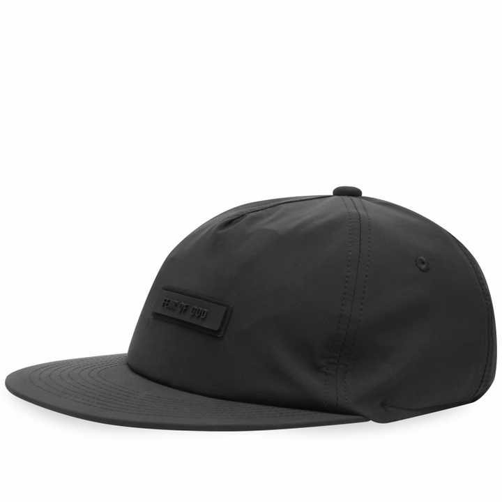 Photo: Fear of God ESSENTIALS Women's Baseball Hat in Black