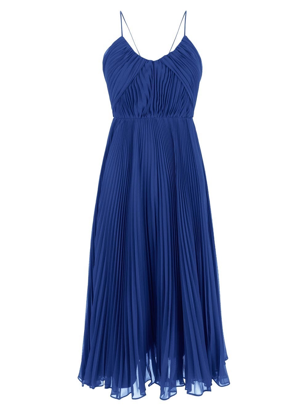 Max Mara Plisse Midi Dress Max Mara