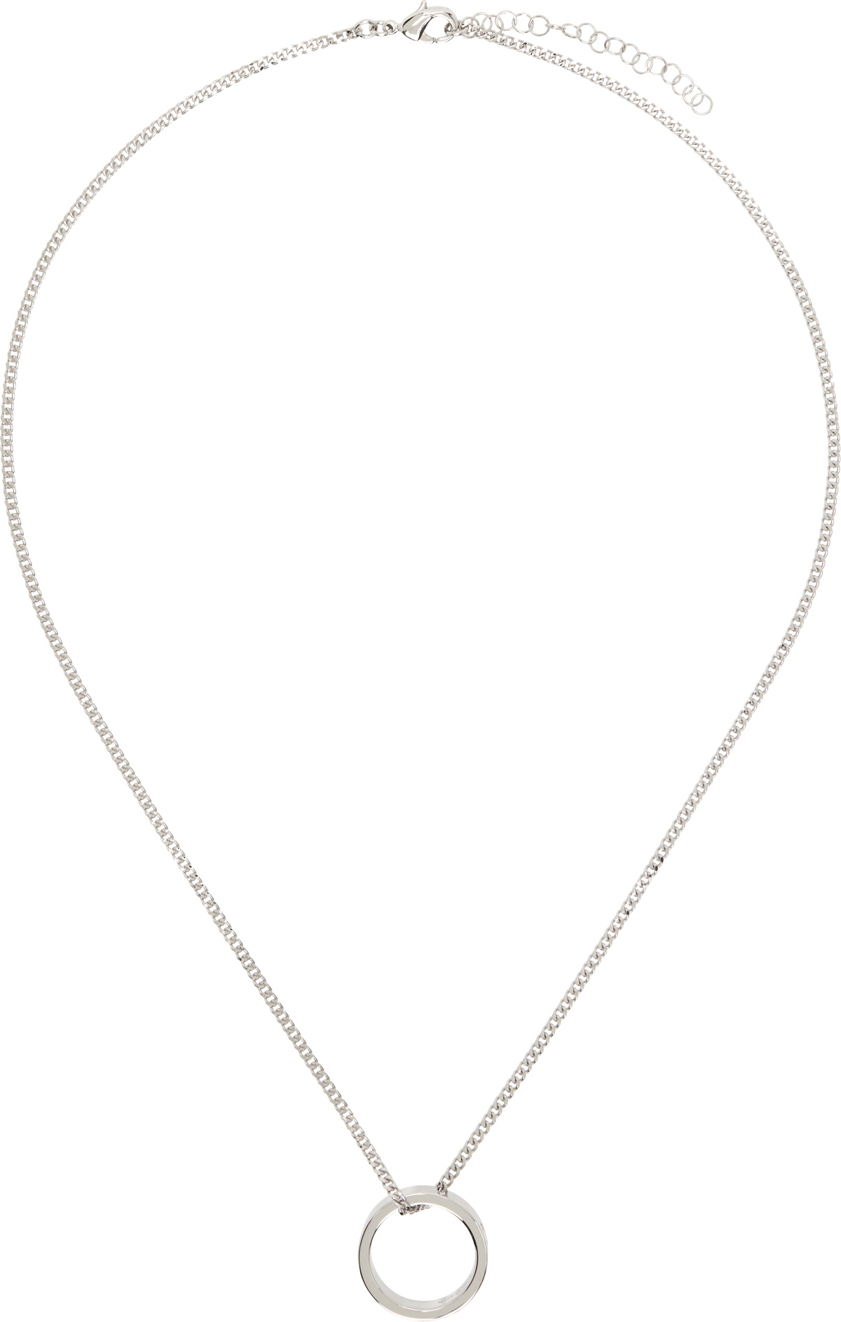 【MM6 MAISON MARGIELA】SILVER ONION PENDANT NECKLACE MM6 Maison Margiela Silver Onion Necklace MM6 Maison Margiela