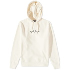 Fred Perry Authentic Men's Embroidered Popover Hoody in Ecru