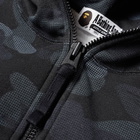 A Bathing Ape Dot Camo Shark Wide Zip Hoody