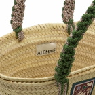 ALÉMAIS Women's Macrame Midi Basket in Blonde 