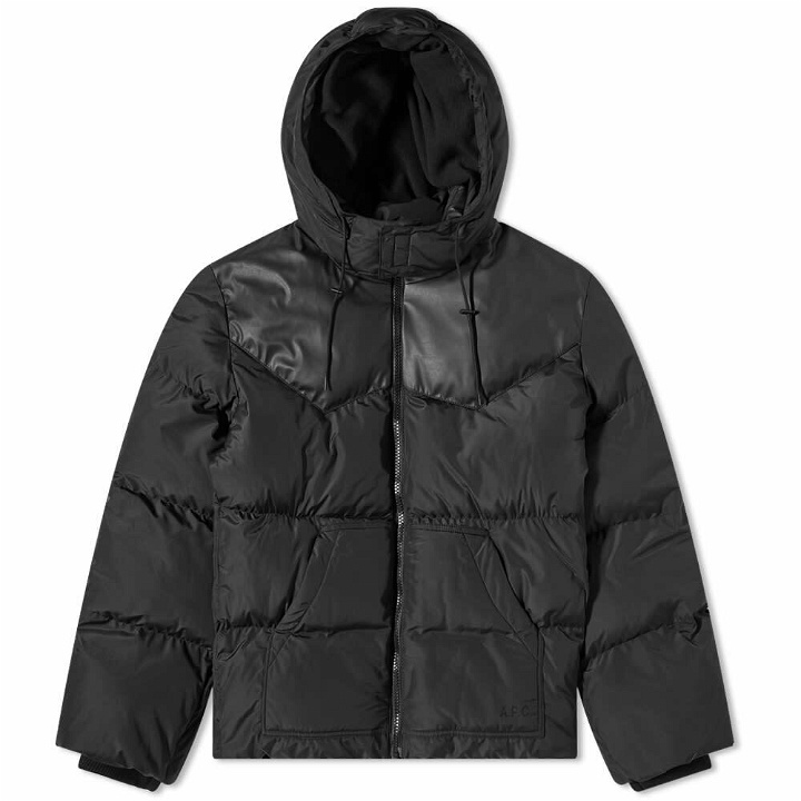Photo: A.P.C. Men's Marvin Down Jacket in Black