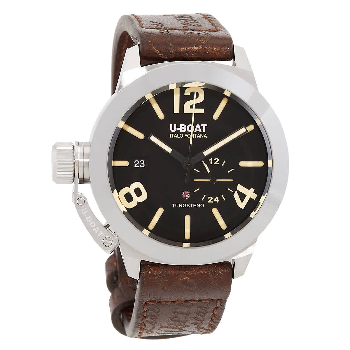 U-Boat Lefty Classico Automatic Black Dial Mens Watch 8893