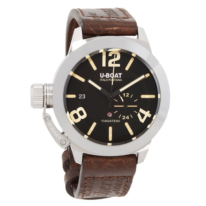 Photo: U-Boat Lefty Classico Automatic Black Dial Mens Watch 8893
