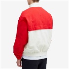 Drôle de Monsieur Men's Nylon Jacket in Red/White