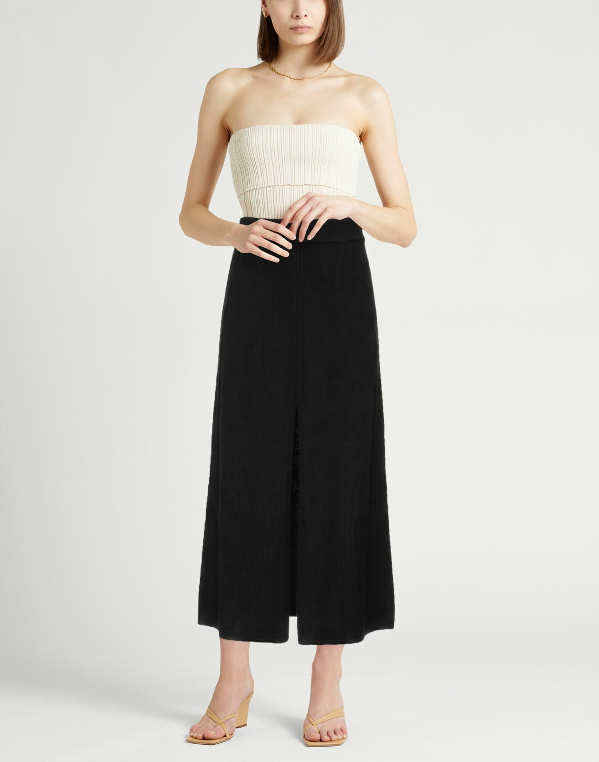 Ermanno Scervino Womens Midi skirt in Black