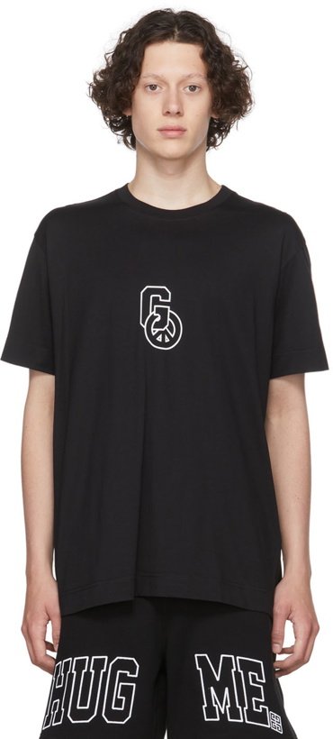 Photo: Givenchy Black Cotton T-Shirt
