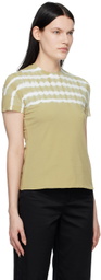 Proenza Schouler Beige Proenza Schouler White Label Tie Dye T-Shirt