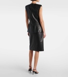 Veronica Beard Tamara leather vest
