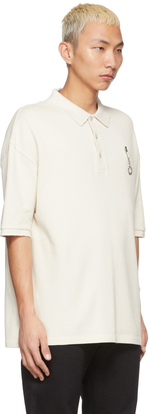 Raf Simons Off-White Fred Perry Edition Pin Polo Raf Simons