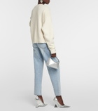 Area Embellished cotton and cashmere cardigan