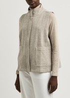 Eileen Fisher Stretch-cotton Gilet Beige