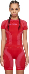MISBHV SSENSE Exclusive Red Sport Top