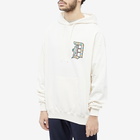 Drole de Monsieur Men's Drôle de Monsieur D Logo Popover Hoody in Cream