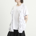 Comme des Garçons Homme Plus Men's Mesh Detail T-Shirt in White