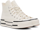 Converse Off-White Chuck 70 Plus High Top Sneakers