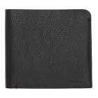 Neil Barrett Black and Blue Large Leather Bifold Wallet