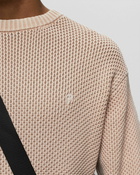 Patta Classic Knitted Sweater Beige - Mens - Pullovers