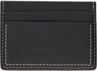 Jil Sander Black Credit Card Holder